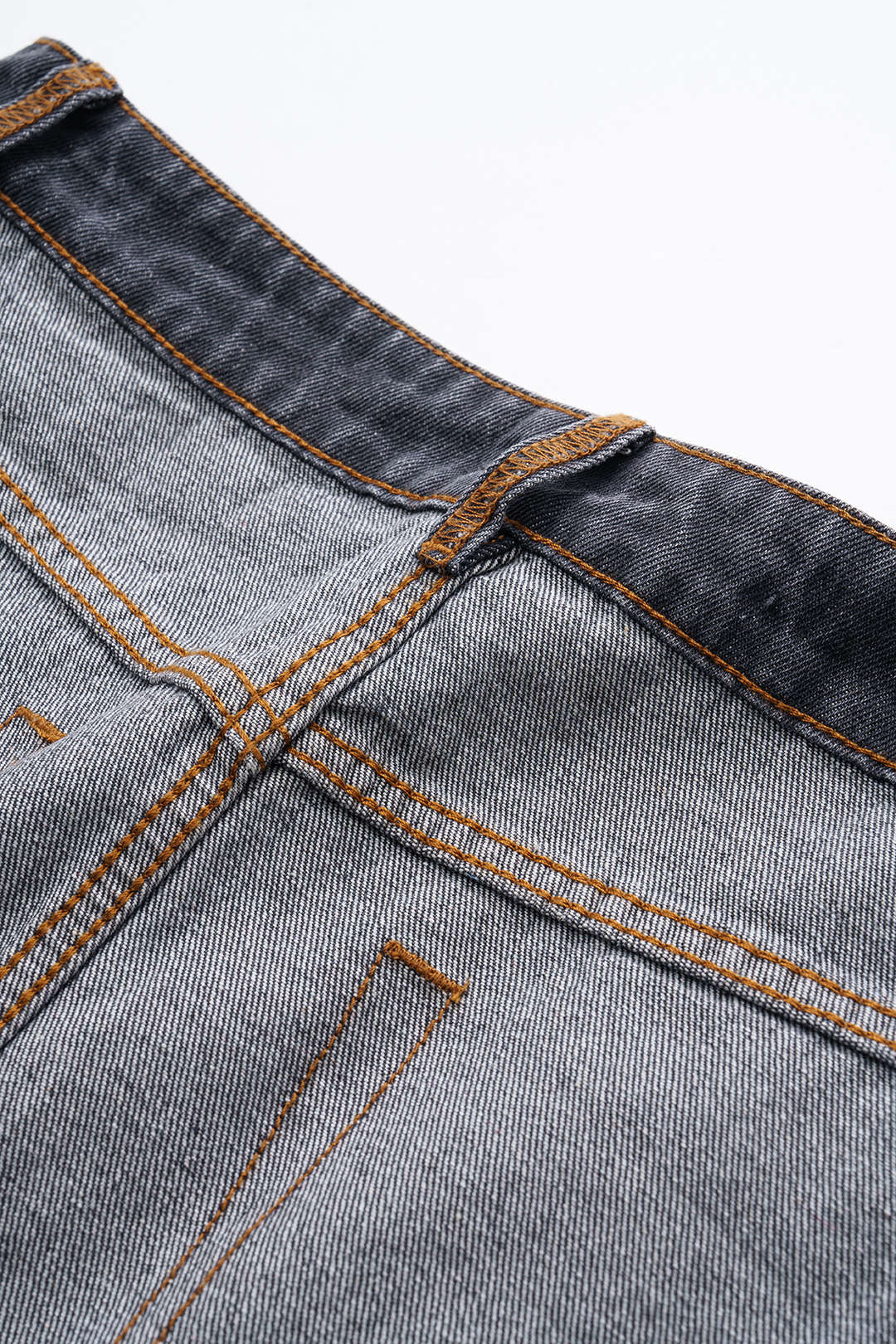 Falda Denim Reversible con Bolsillos Mini de Uso Diario