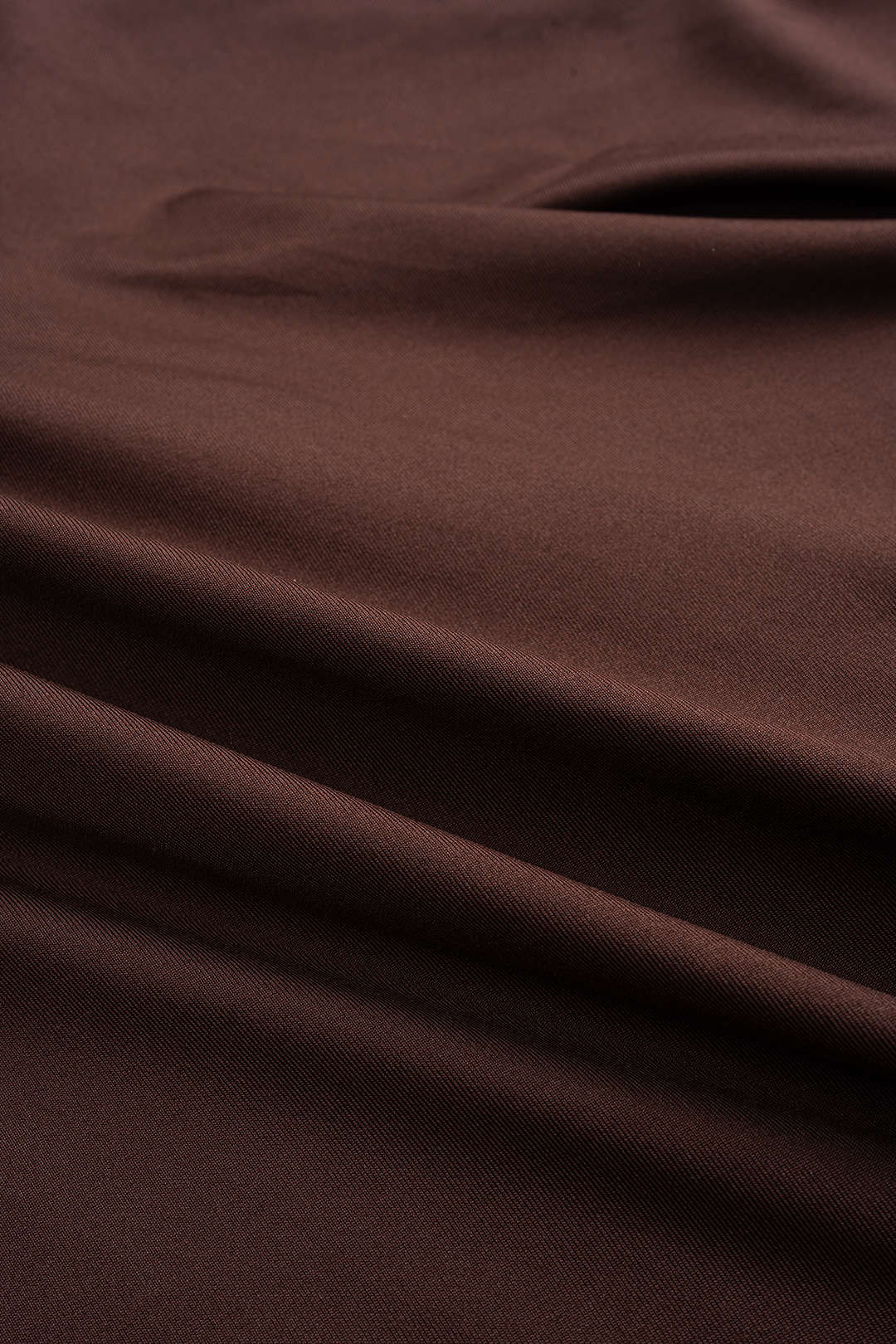 שמלת מיני ארוכת שרוולים עם צווארון V וצווארון V בצבע רשת 