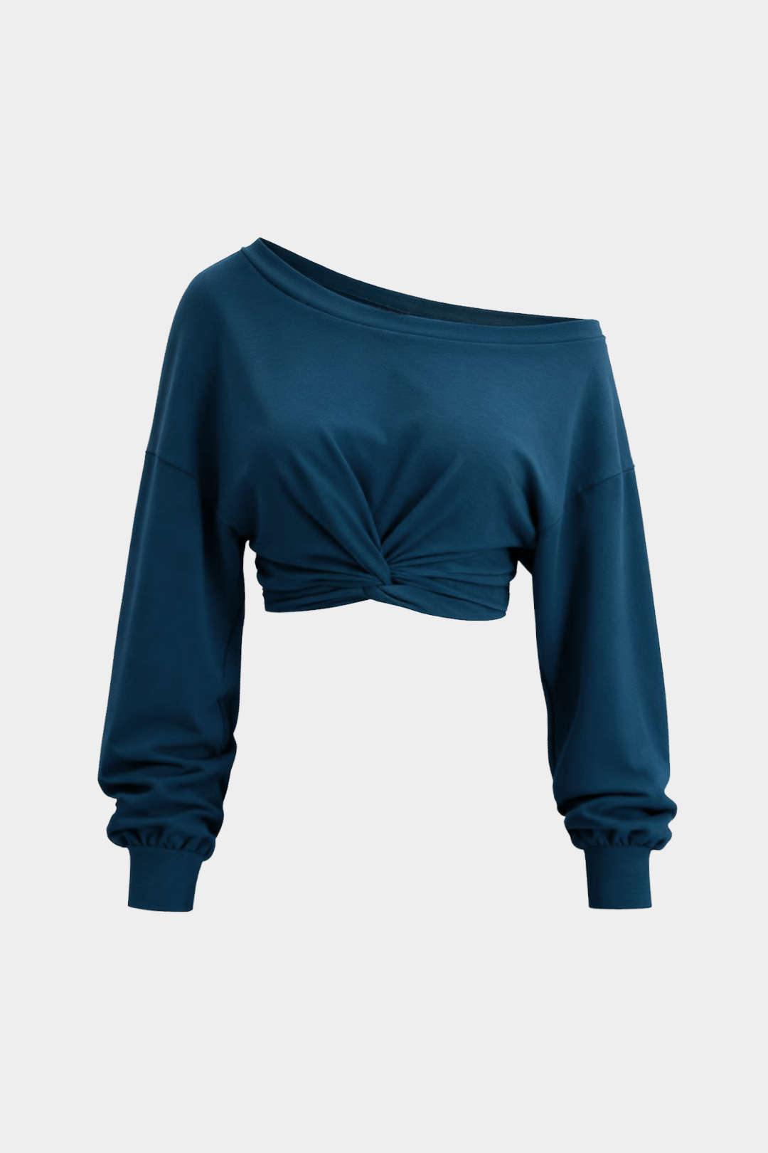 Twist Knot Long Sleeve Sweatshirt