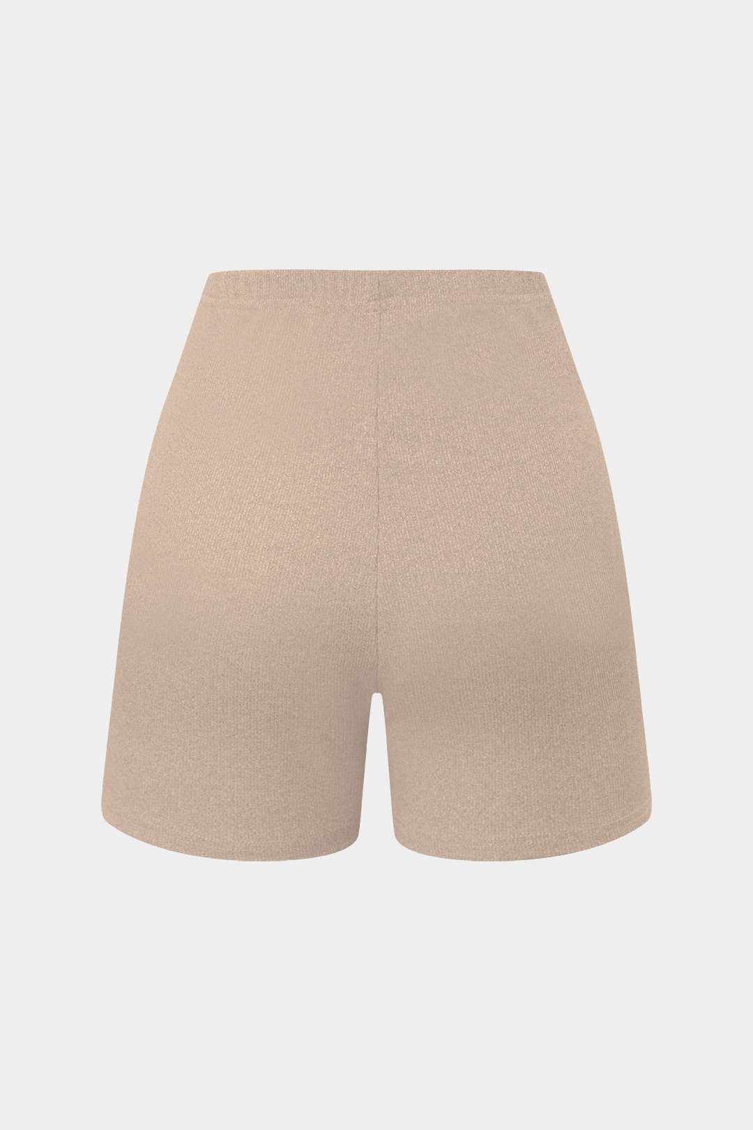 Conjunto Dos Piezas Top Sin Tirantes Y Shorts De Punto