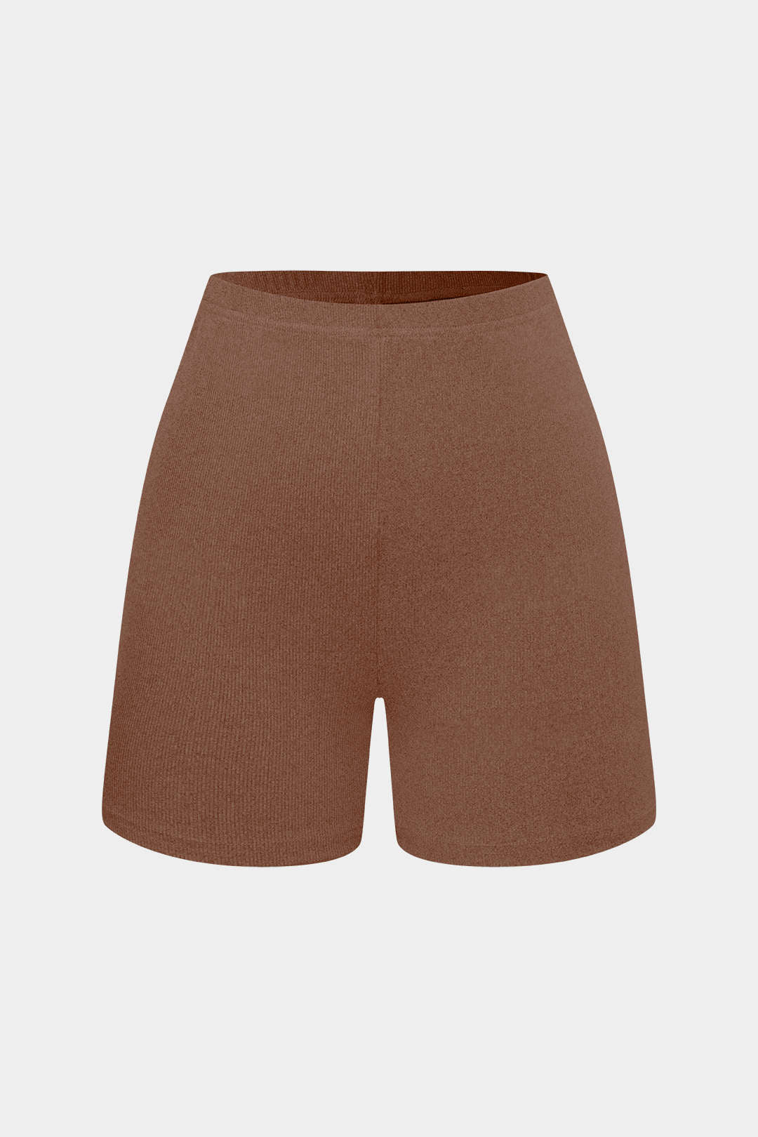Conjunto Dos Piezas Top Sin Tirantes Y Shorts De Punto