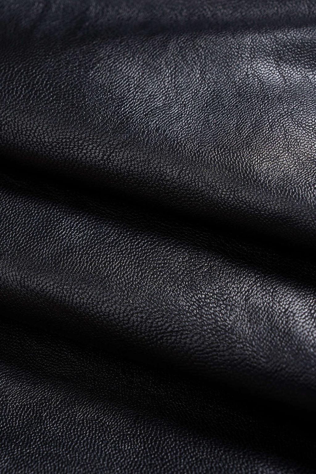 חצאית דמוית עור גבוהה 