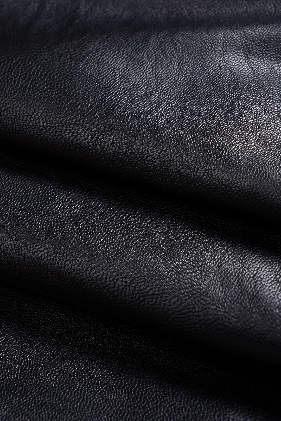 חצאית דמוית עור גבוהה 