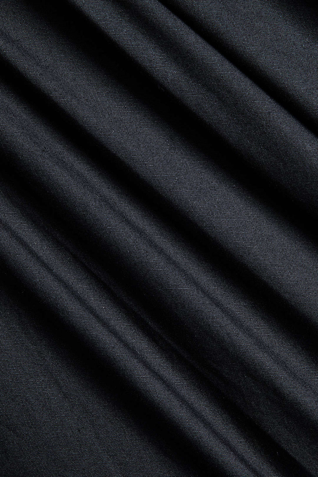 שמלת מידי עם צווארון V וסדקים 