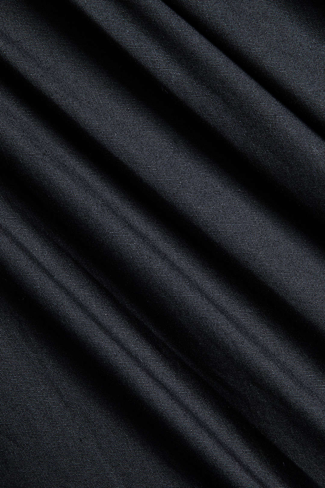 שמלת מידי עם צווארון V וסדקים 