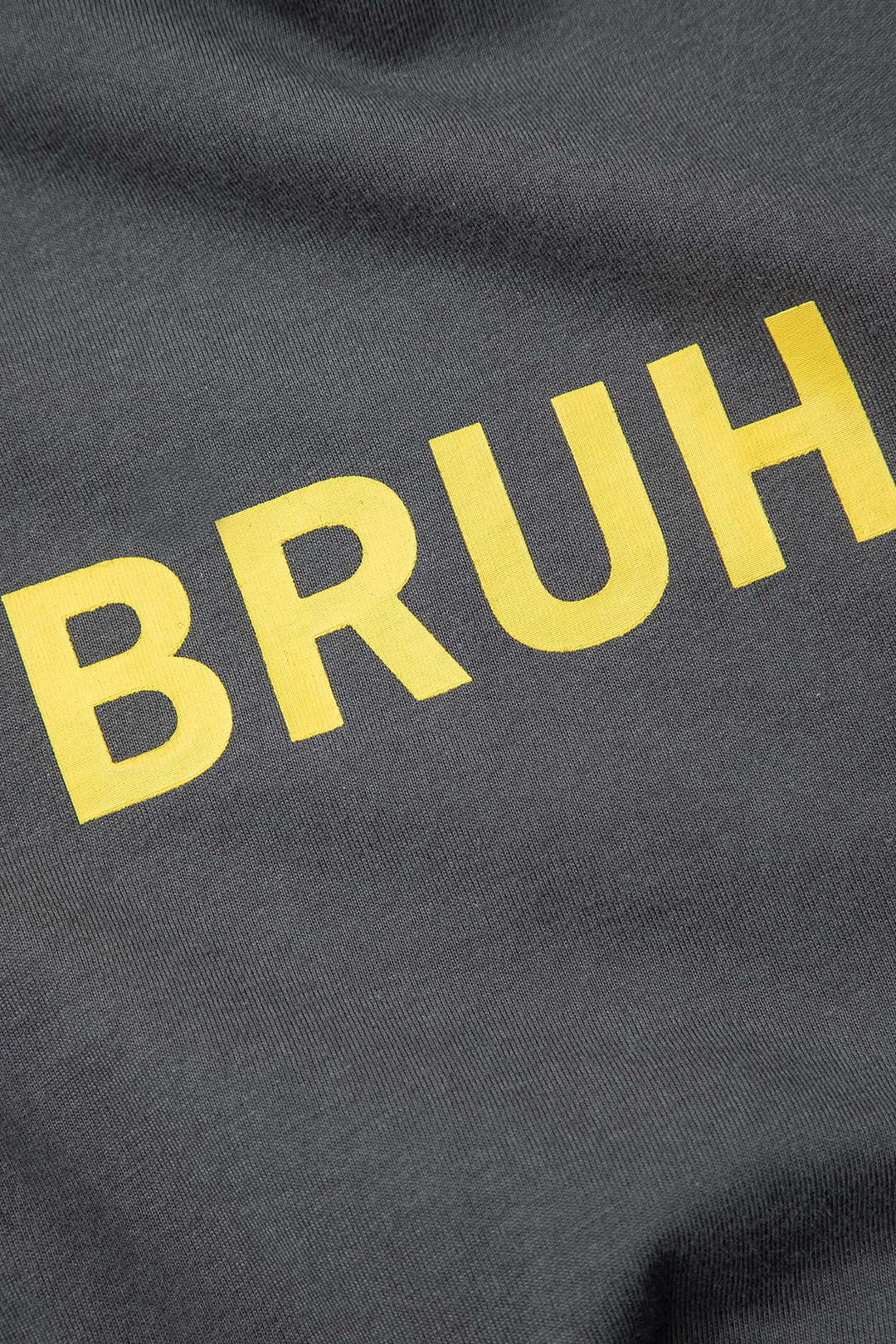 Camiseta Sin Mangas Impresa Bruh Mujer Estilo Diario