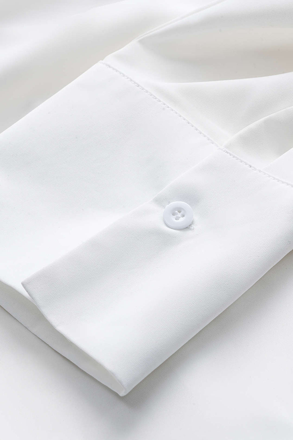 חולצה ארוכת שרוולים עם קפלים וקשירה 