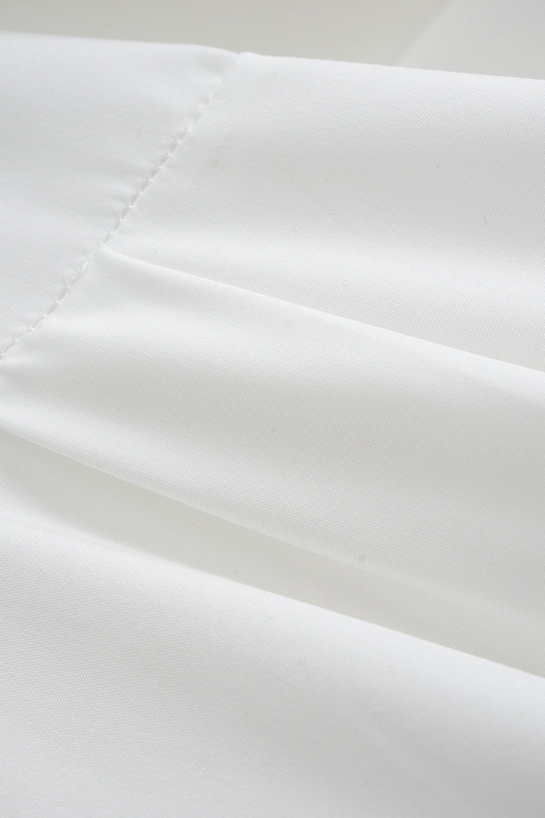 Ruched Tie-Back Long-Sleeve Shirt