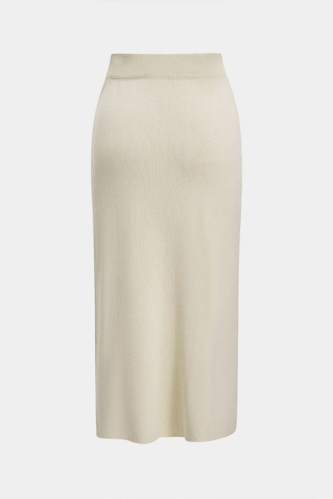 Conjunto Tank Top Y Falda Tejidos Con Detalles Metálicos