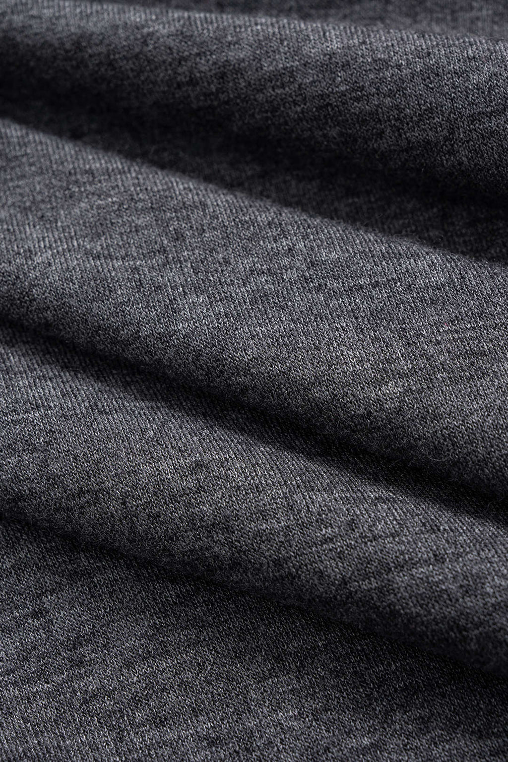 Asymmetrical Ruched Detail Long-Sleeve Top