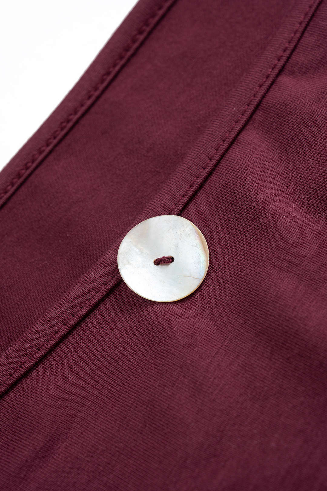 חולצה ארוכת שרוולים עם צווארון א-סימטרי ו כפתורים 