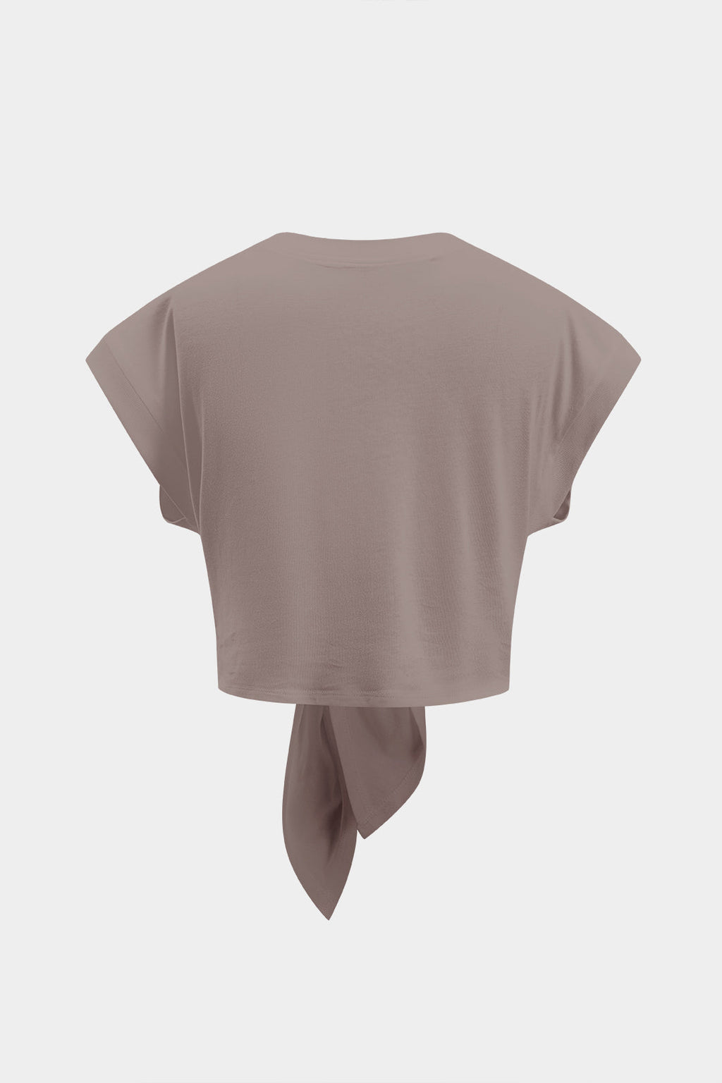 Camiseta Con Mangas Globo Y Lazo Para Diario Elegante