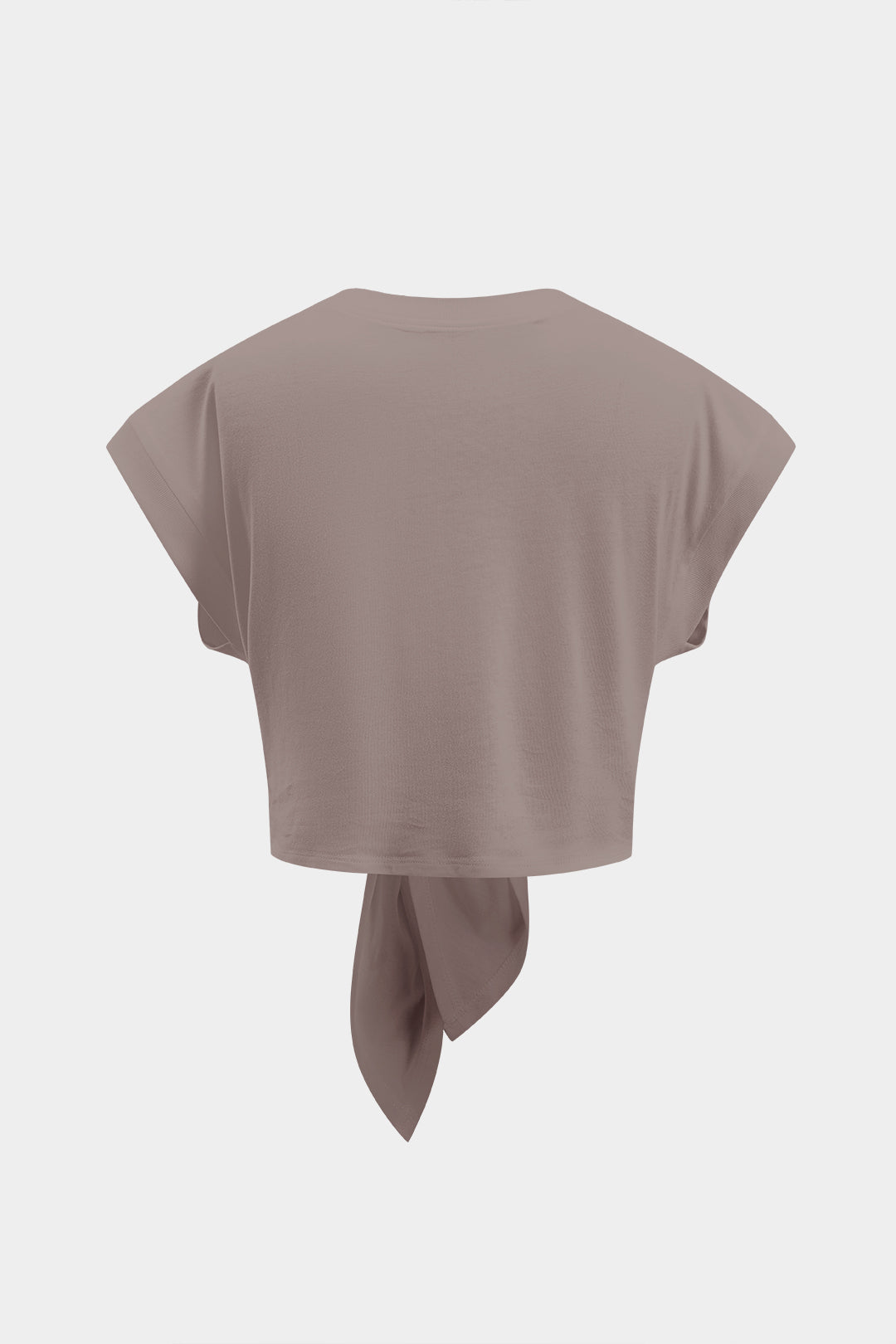 Camiseta Con Mangas Globo Y Lazo Para Diario Elegante