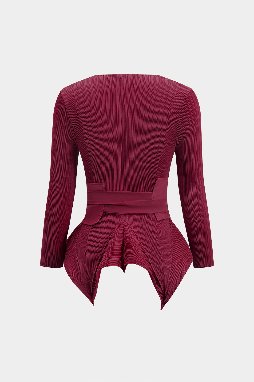 Conjunto Dos Piezas Blusa Cuello Lazo Y Falda Plisada