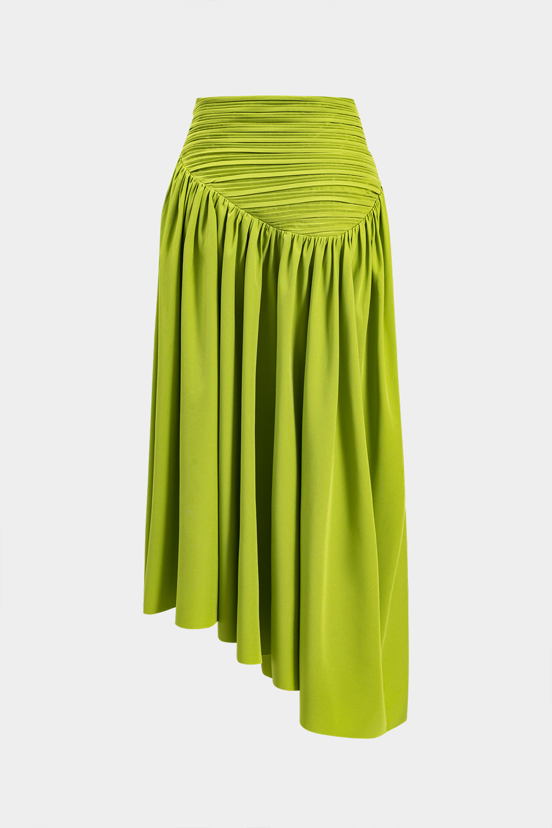 חצאית אסימטרית קפלים 