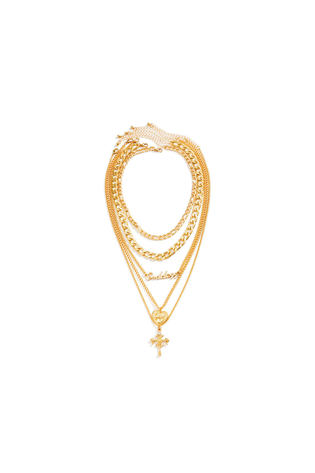 Collar Multicapa de Cadena con Moneda Minimalista Elegante