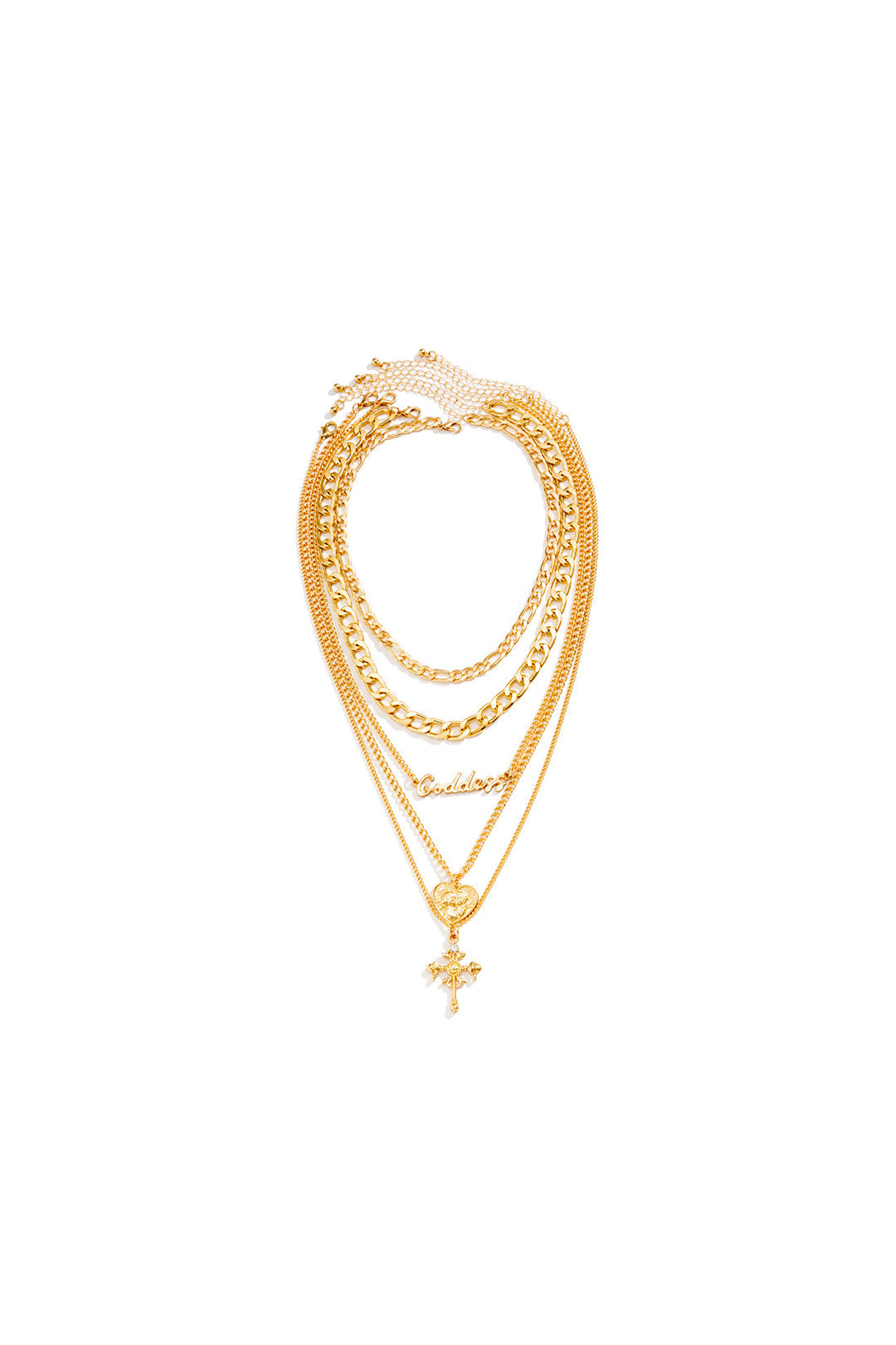 Collar Multicapa de Cadena con Moneda Minimalista Elegante