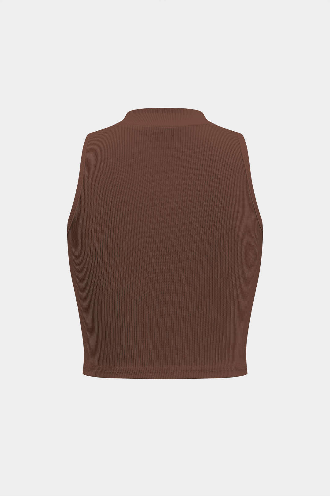 Camiseta Texturizada Sin Mangas Para Uso Diario Elegante