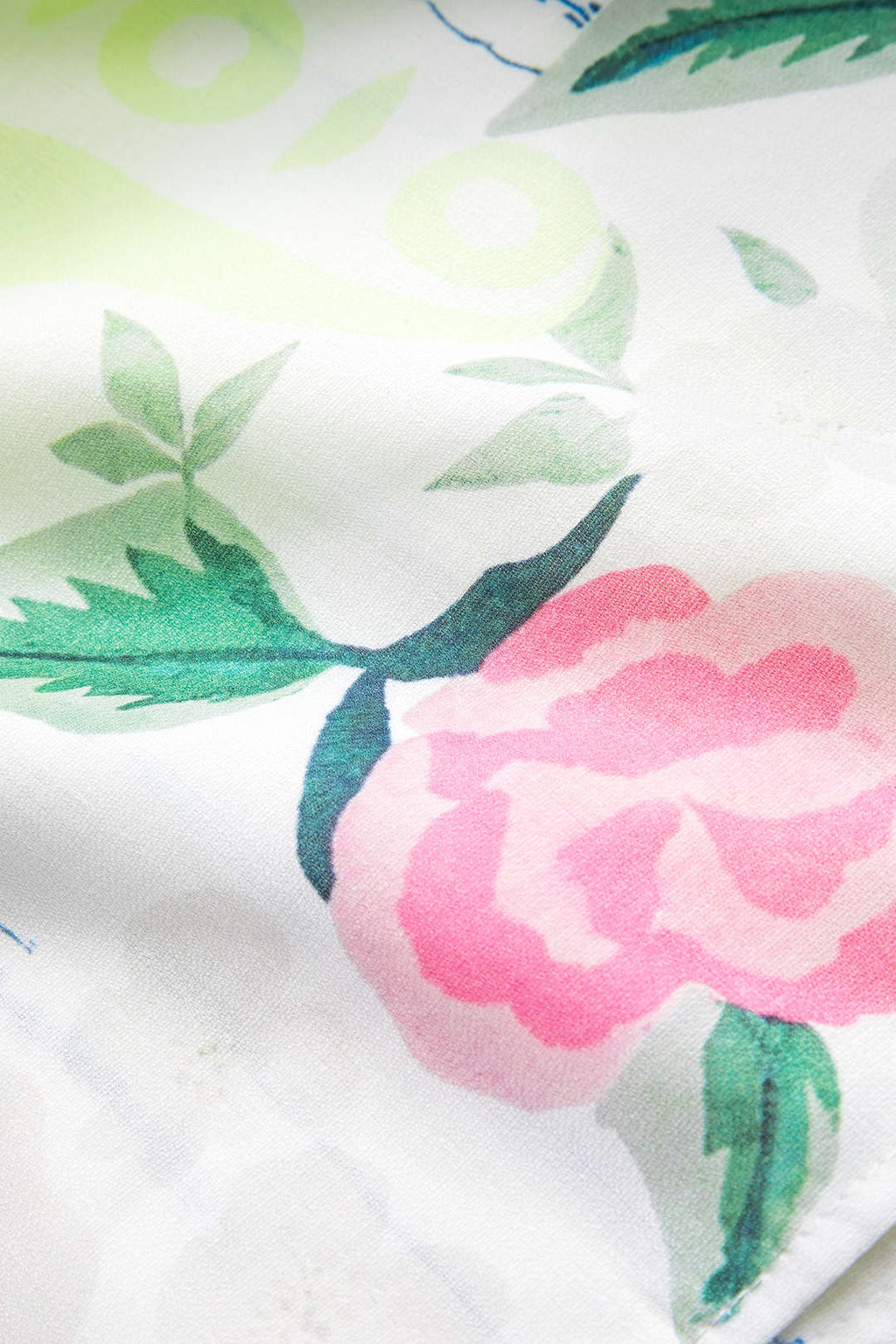 Vestido Mini Sin Mangas Con Cierre Estampado Floral