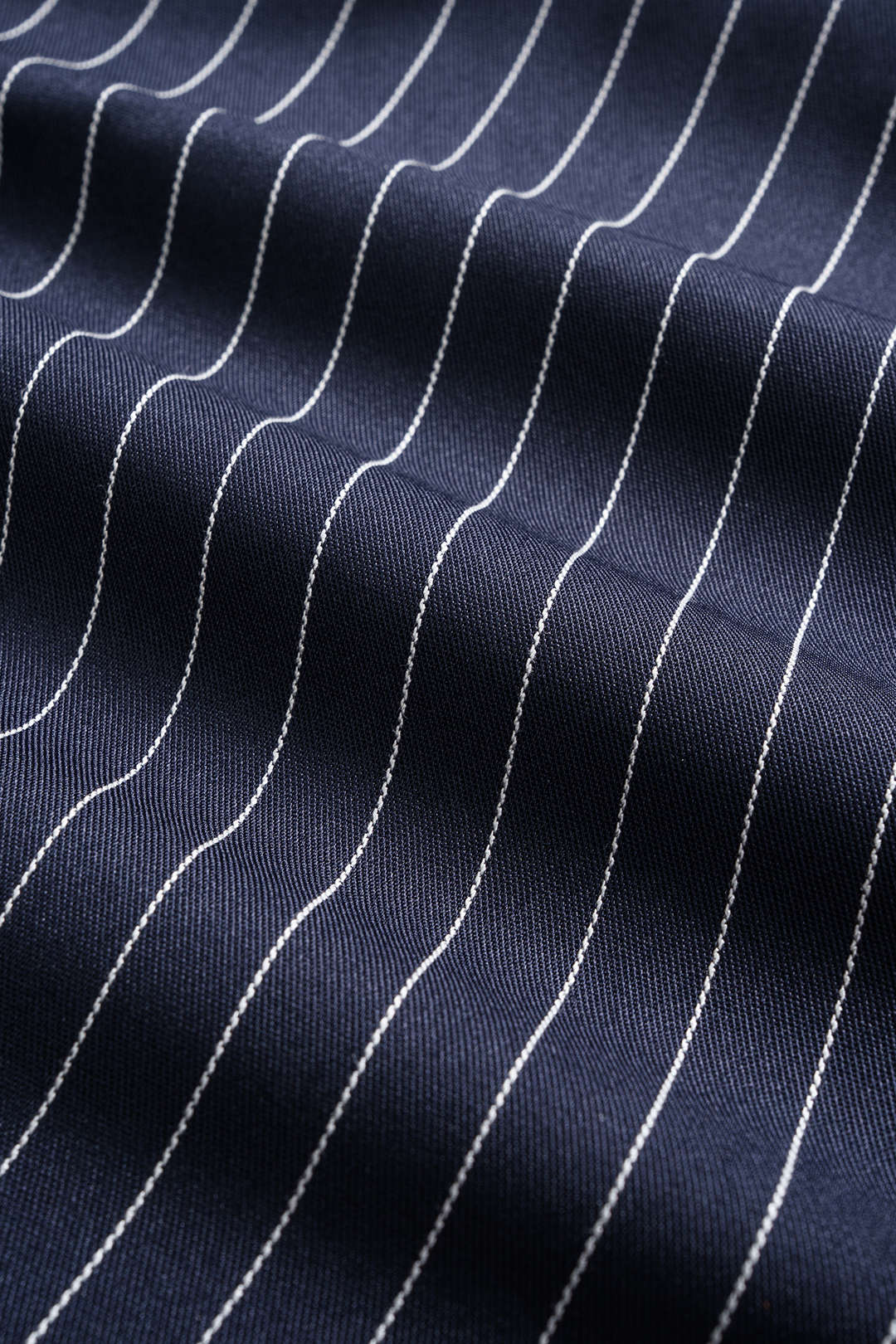 Stripes Print Pleated Ruched Shoulder Pads Long Sleeve Mini Dress