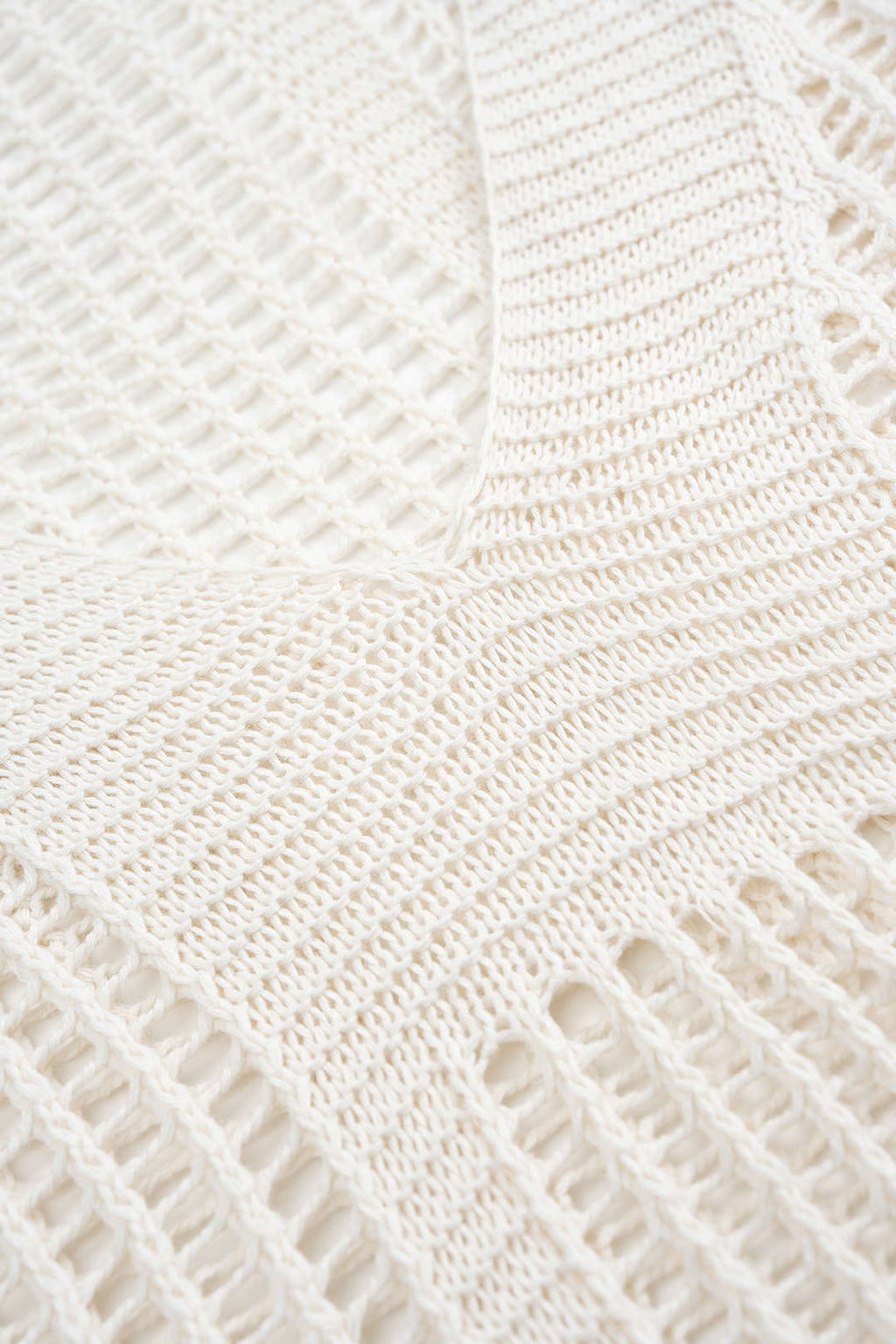 Backless V-Neck Hollow Out Long Sleeve Maxi Dress