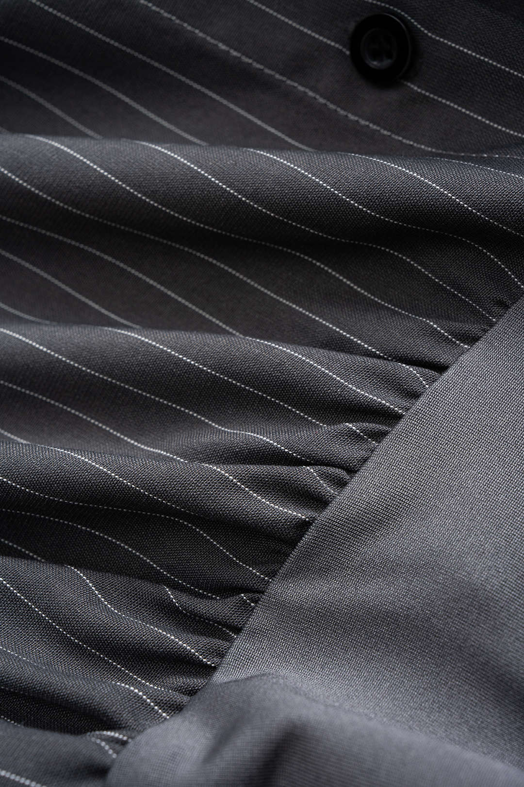 Stripes Print Button Long Sleeve Bodysuit