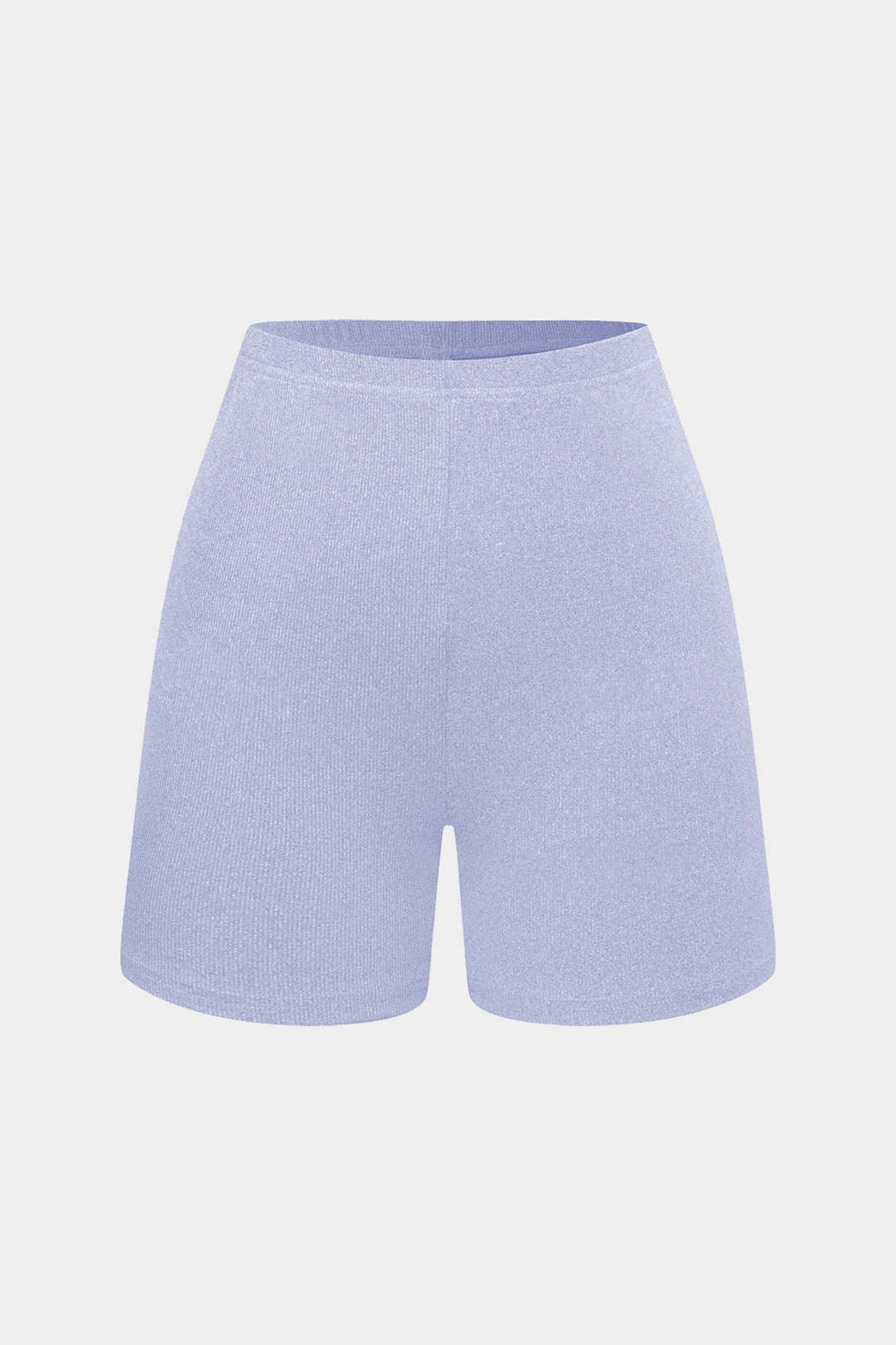 Conjunto Dos Piezas Top Sin Tirantes Y Shorts De Punto