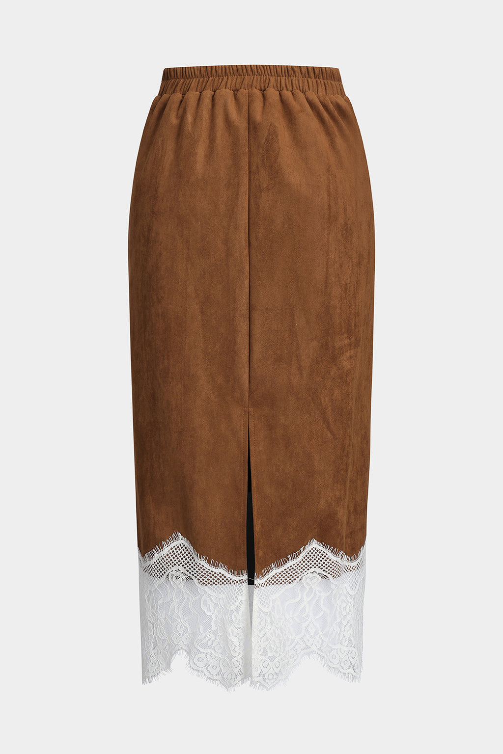 חצאית טלאים תחרה זמש של פקסו 