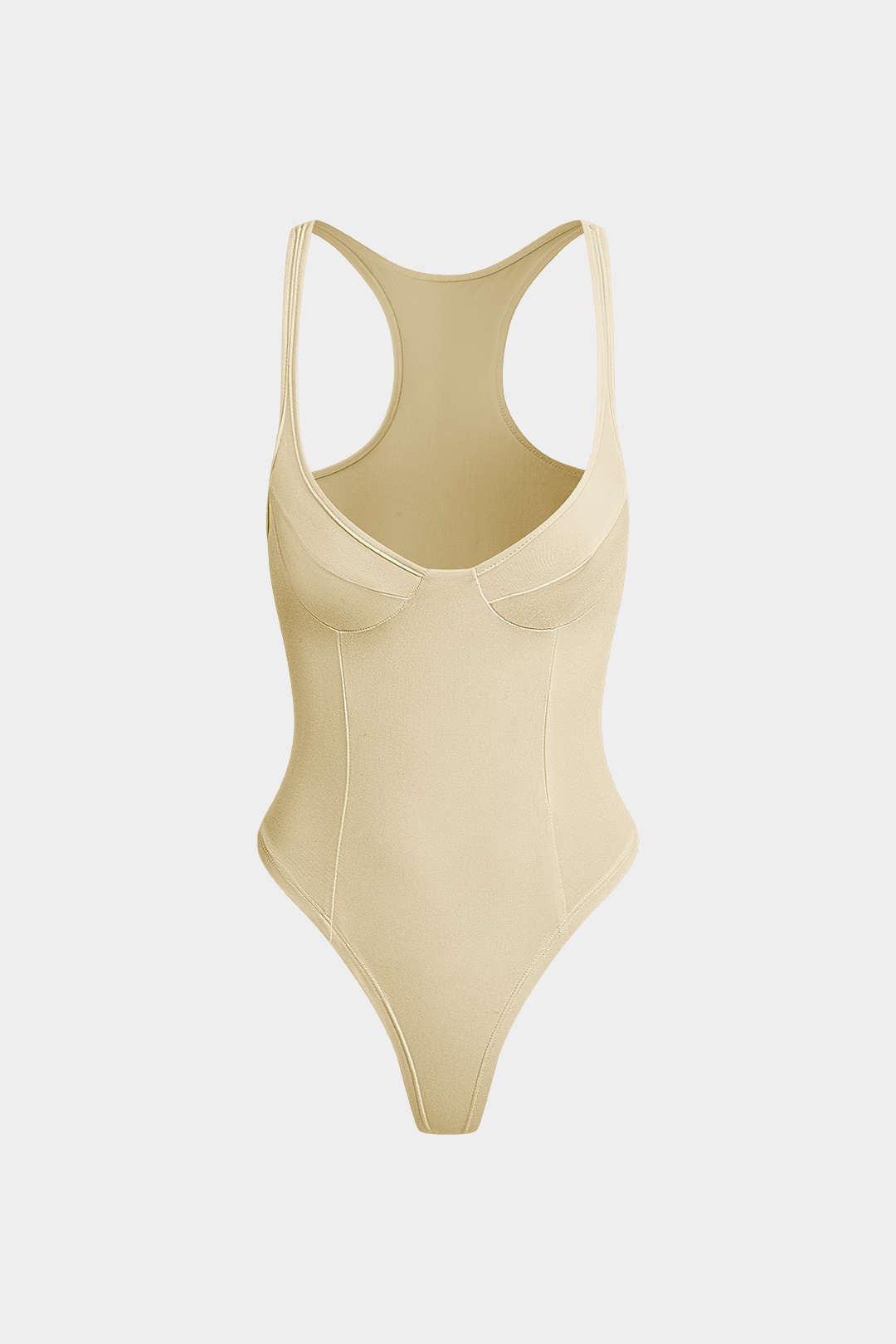 Bodysuit Bustier Cuello V Profundo Para Mujer Elegante