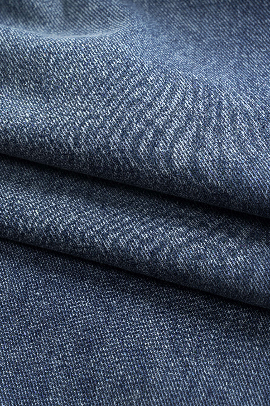 Vaqueros Denim Asimétricos De Cintura Alta Moderna
