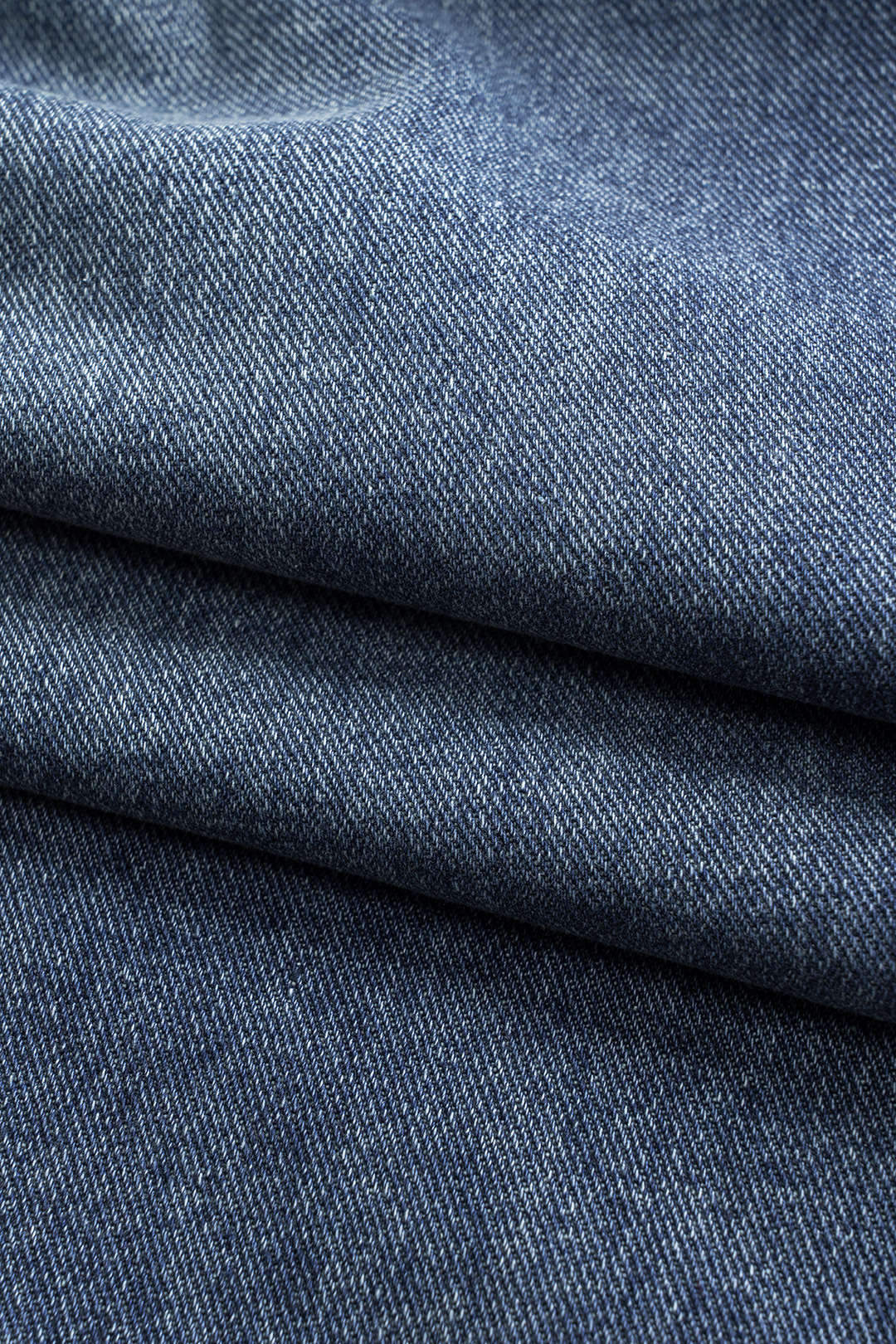 Vaqueros Denim Asimétricos De Cintura Alta Moderna