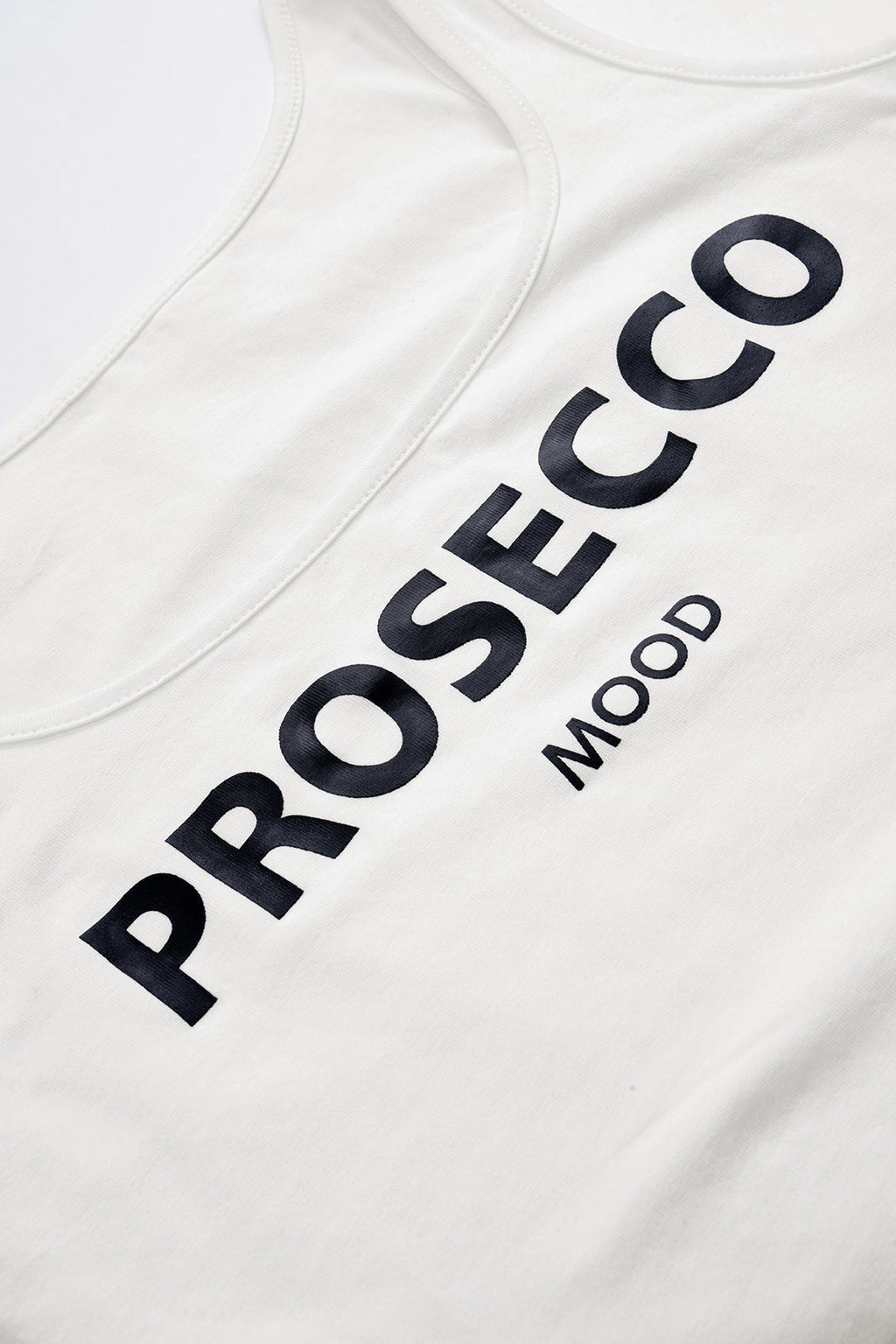 Bodysuit Sin Mangas Con Impresión De Letras Elegante