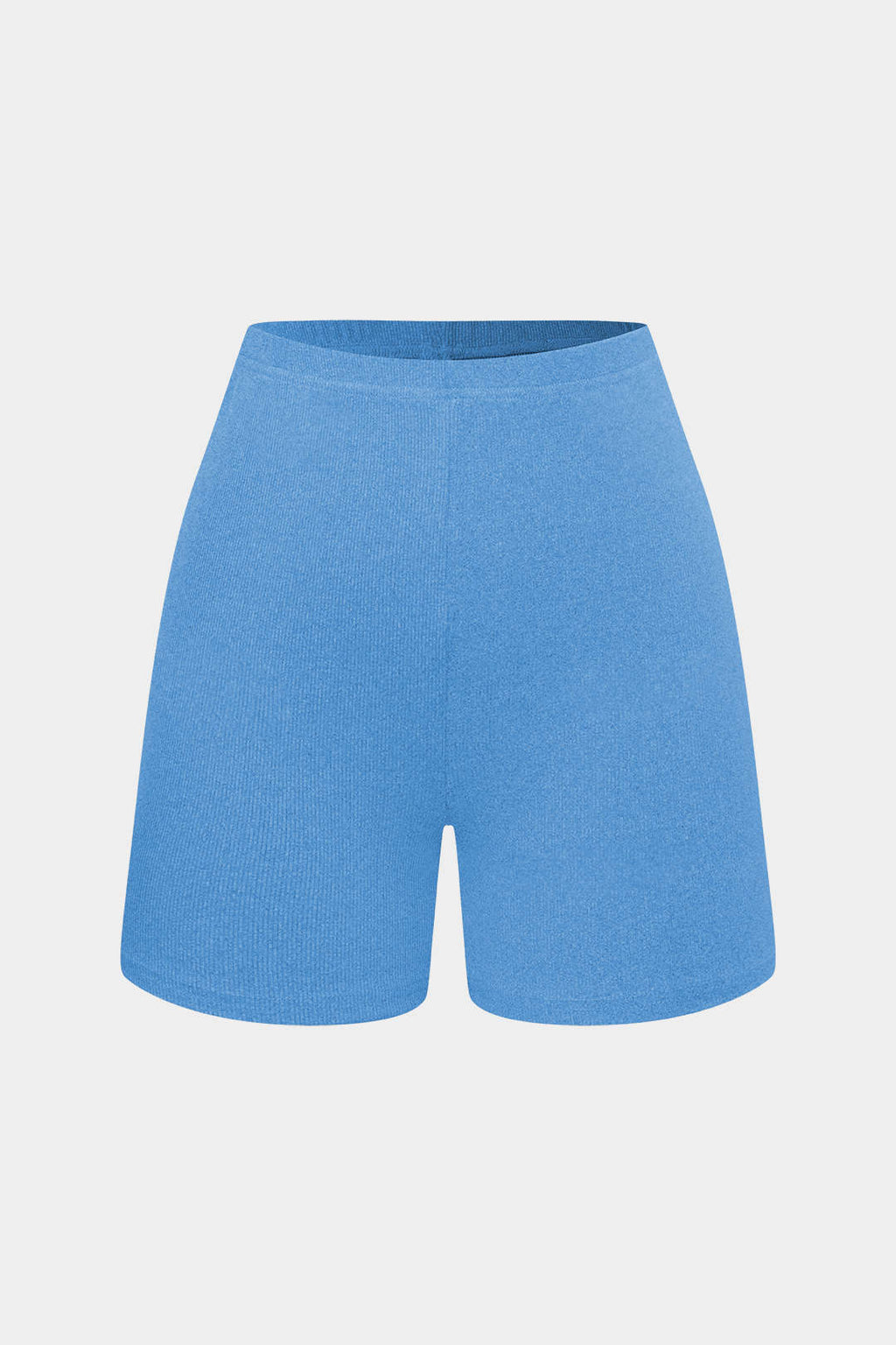 Conjunto Dos Piezas Top Sin Tirantes Y Shorts De Punto