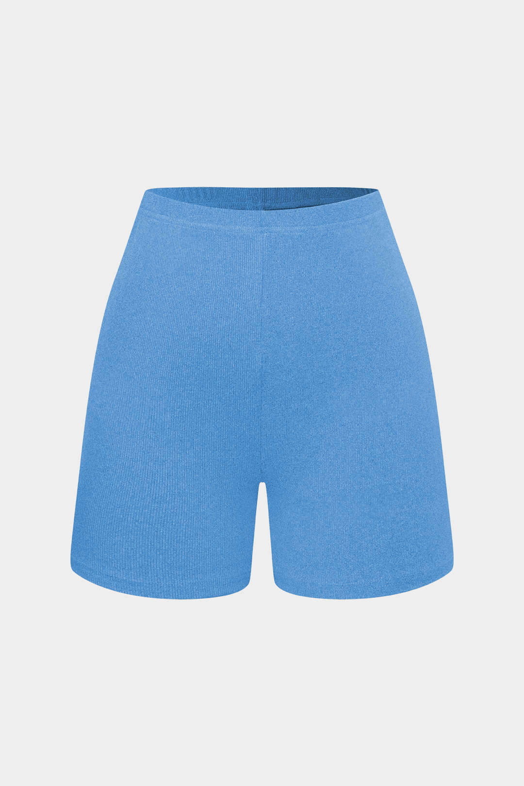 Conjunto Dos Piezas Top Sin Tirantes Y Shorts De Punto