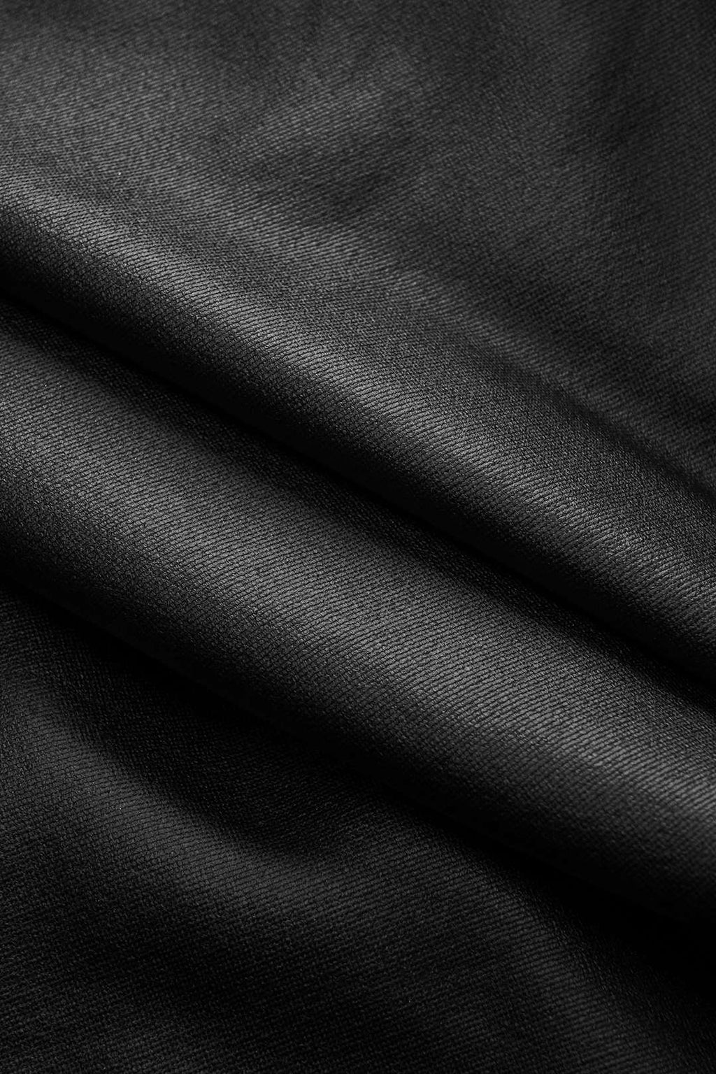 חצאית אסימטרית מטאלית דמוית עור 