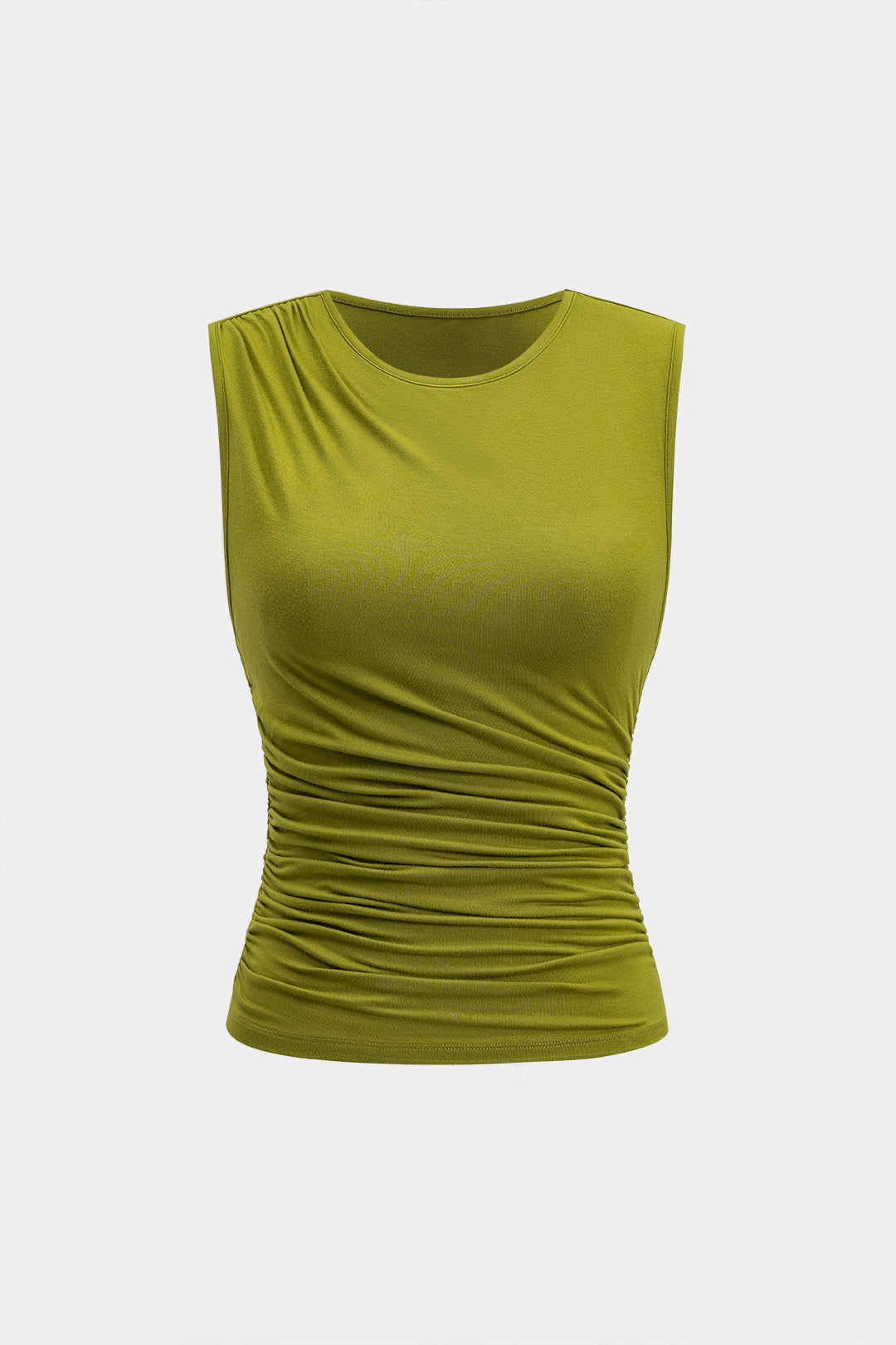 Conjunto Top Sin Mangas Y Falda Nudo De Punto Suave