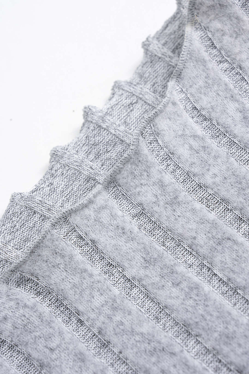 Scallop Edge Ribbed Long Sleeve Bodysuit