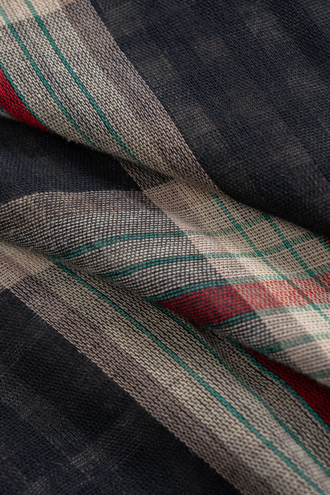 Plaid Print Long Sleeve Bodysuit