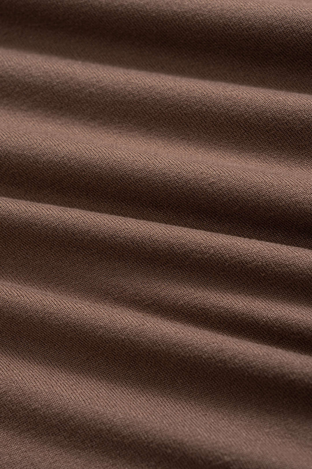 Ruched Round Neck Long-Sleeve Top