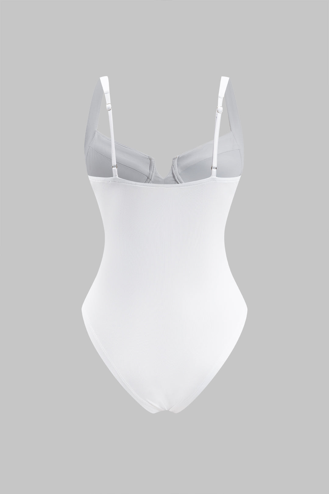 Bodysuit Bustier Sin Mangas Para Uso Diario Elegante