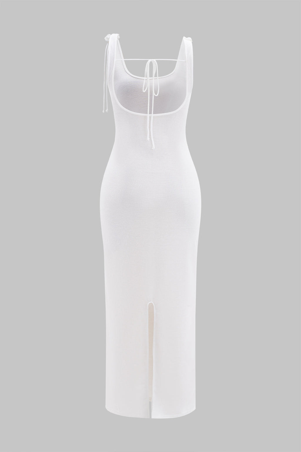 Vestido Maxi Patrón Floral 3D Sin Tirantes Silueta Recta
