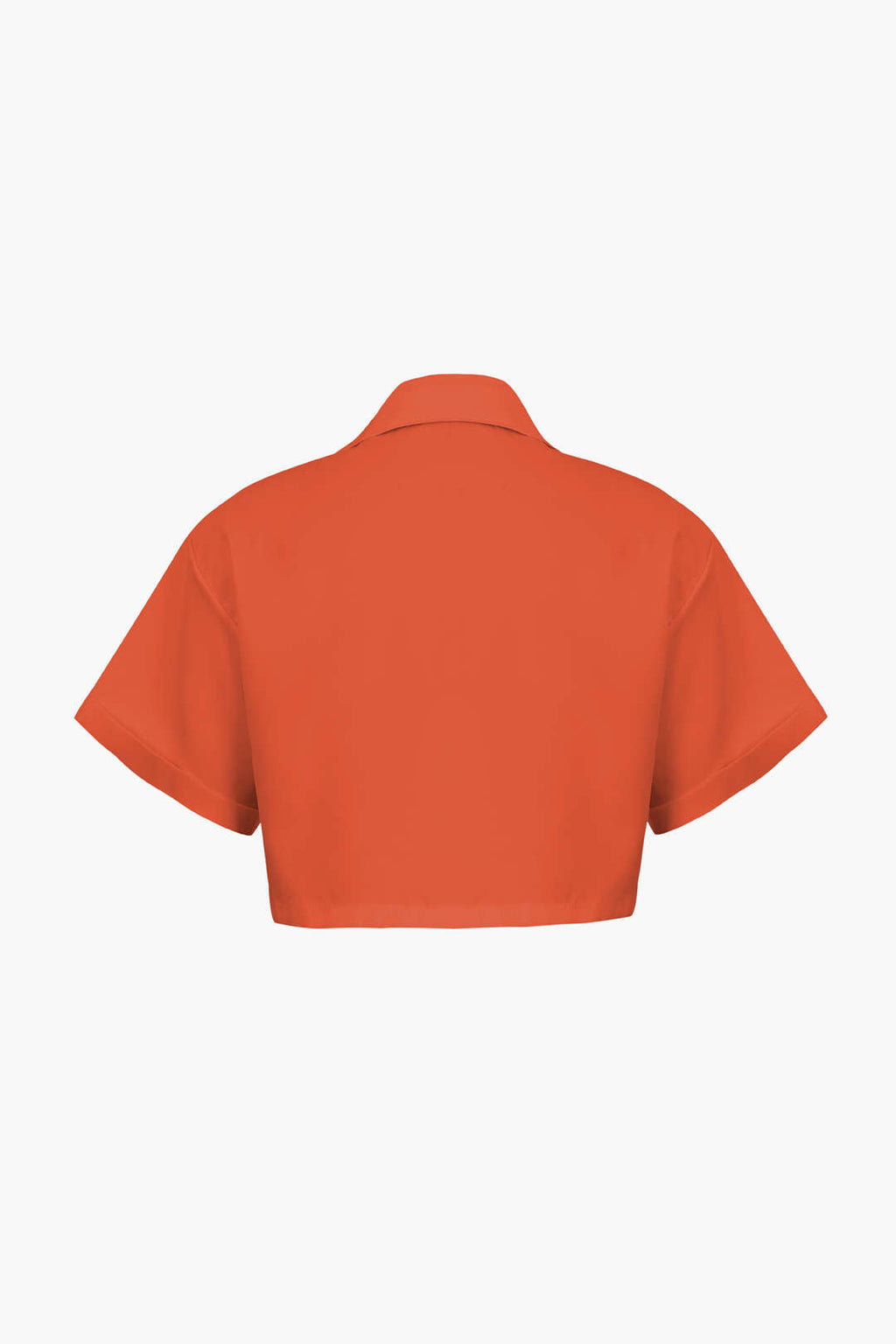 Camisa Básica Con Bolsillo Solapa Plisado Para Uso Diario