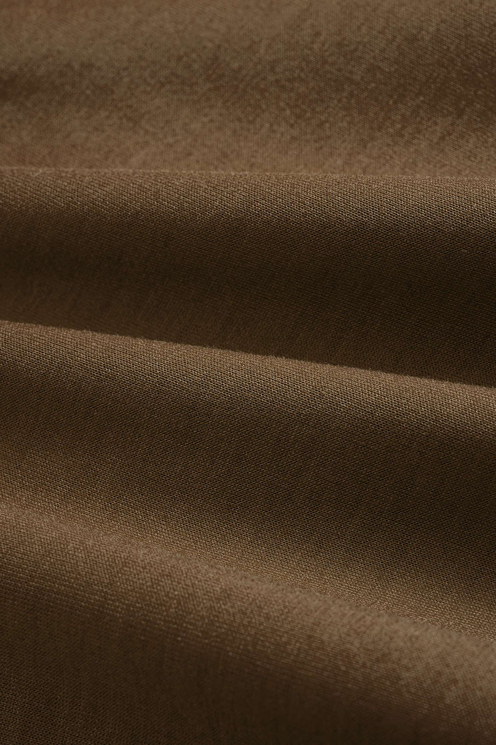 Contrast Asymmetrical Round Neck Sweatshirt