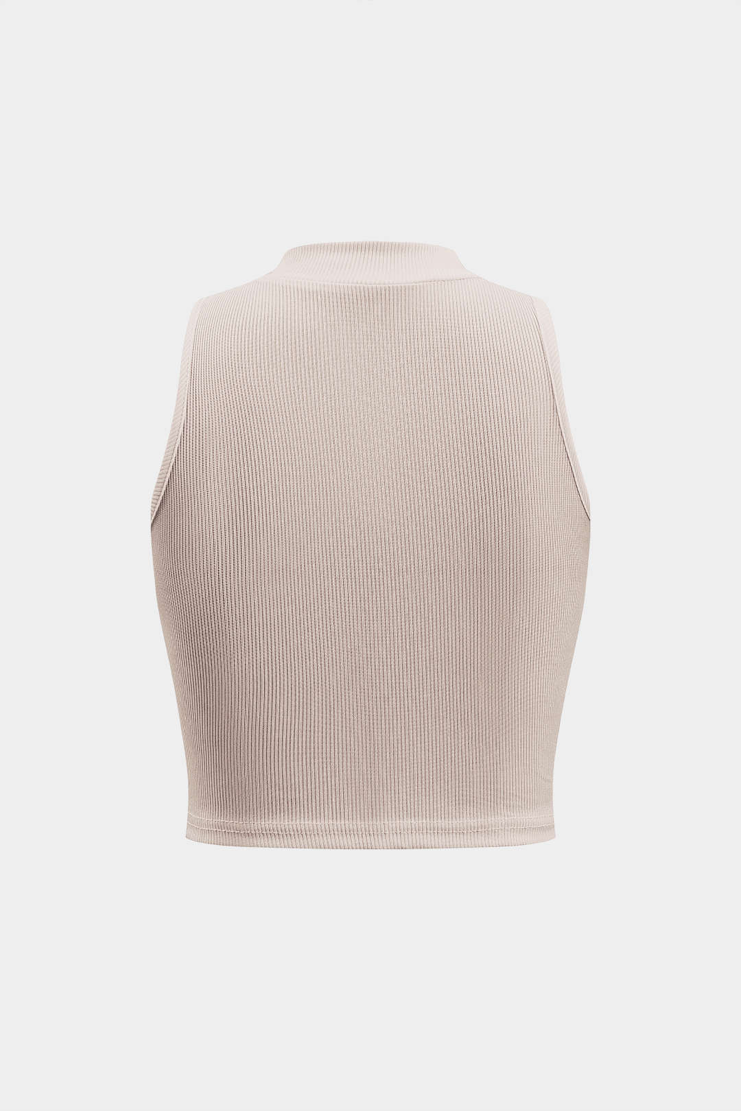 Camiseta Texturizada Sin Mangas Para Uso Diario Elegante