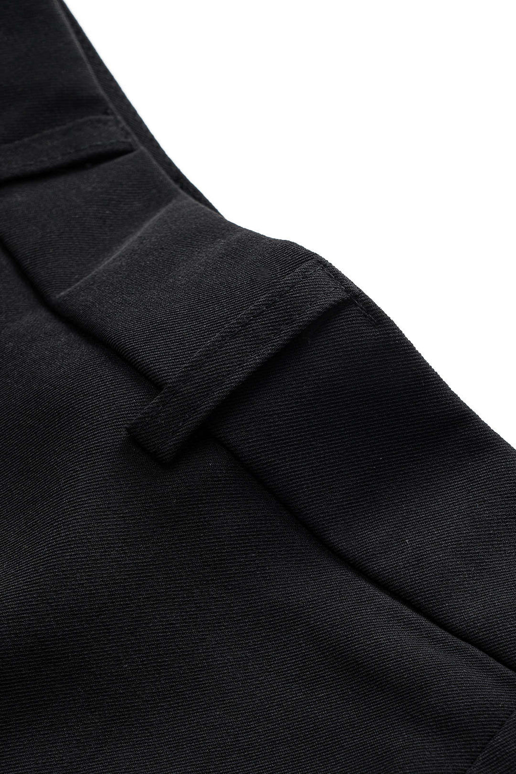 חצאית שיפון עם קפלים וטלאים 