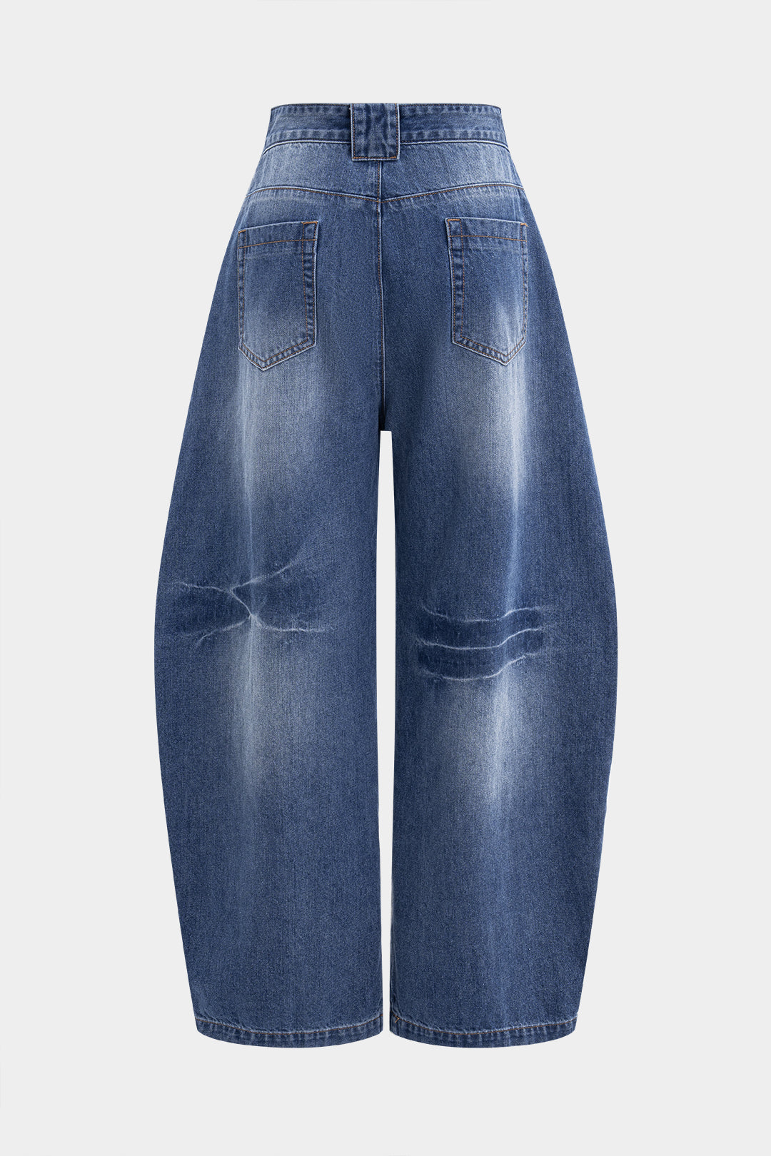 Jeans Denim de Pierna Ancha para Comodidad Diaria Moderna