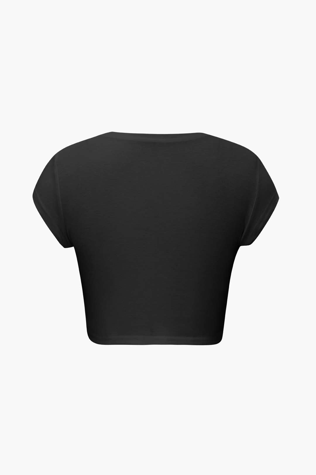 Camiseta Unisex Impresión a Mano Cuello Redondo Manga Corta