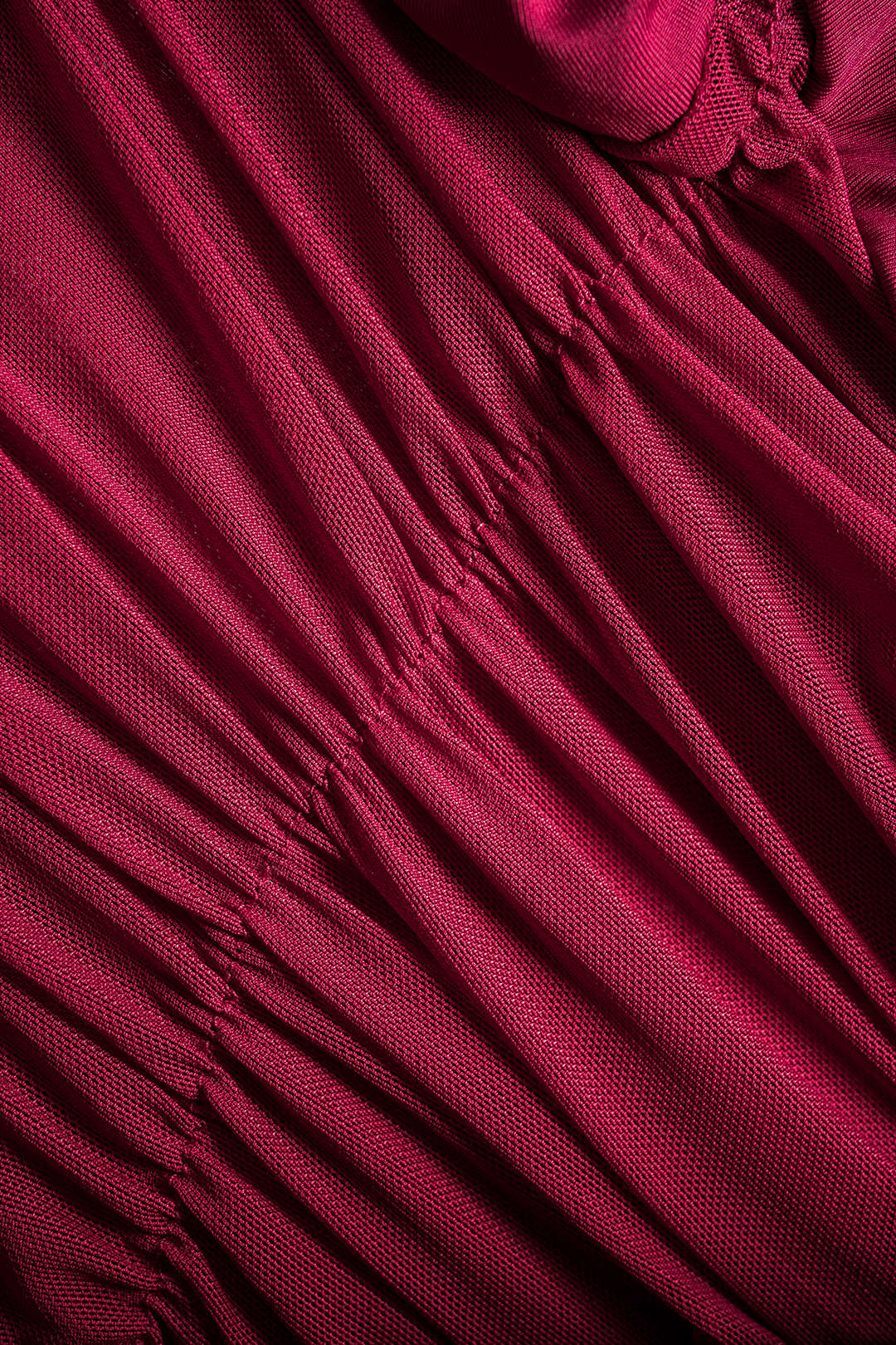 Mesh Patchwork Off Shoulder Ruched Long Sleeve Maxi Dress