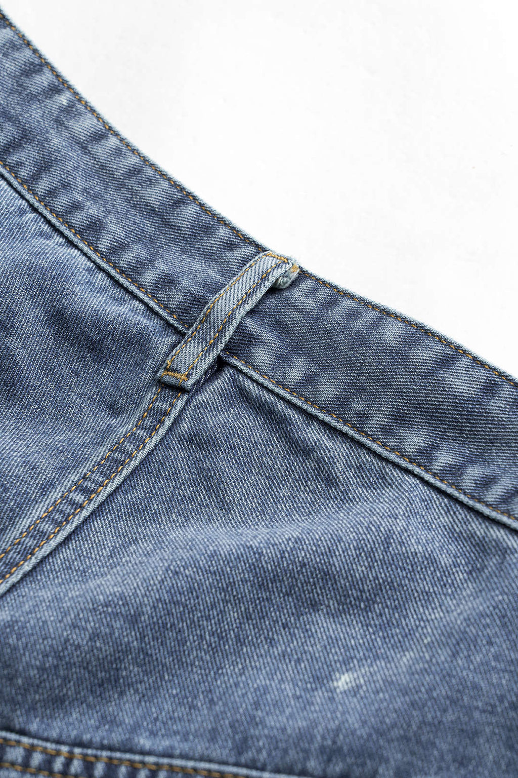 Vaqueros Denim Asimétricos De Cintura Alta Moderna