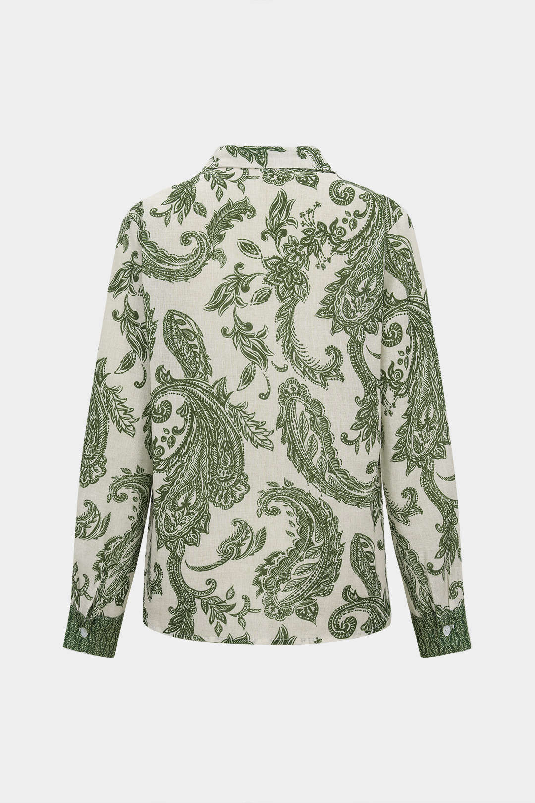 חולצה ארוכת שרוולים עם הדפס פרחוני 